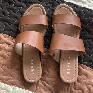 Brown Leather Dress Sandals, Size 8.5, Great Condition, *Worn only Once*